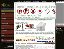 Tablet Screenshot of hijauart.com